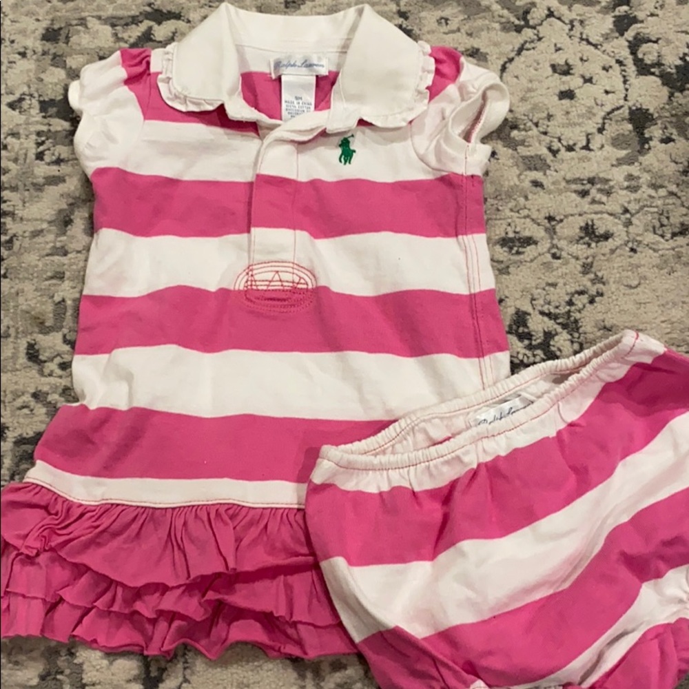 Ralph Lauren Dress with Diaper Cover